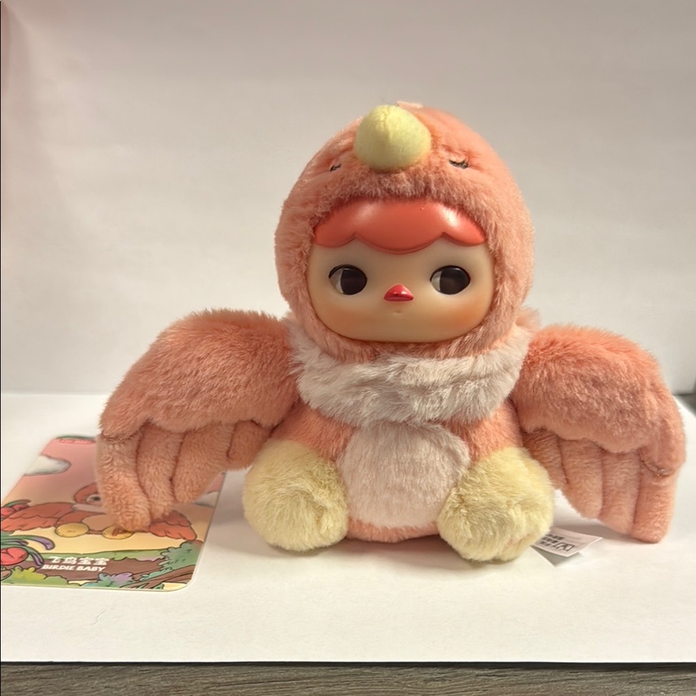 NWOT PUCKY Forest Party Series-Vinyl Plush Pendant - Birdie Baby (Authentic) - Picture 2 of 11